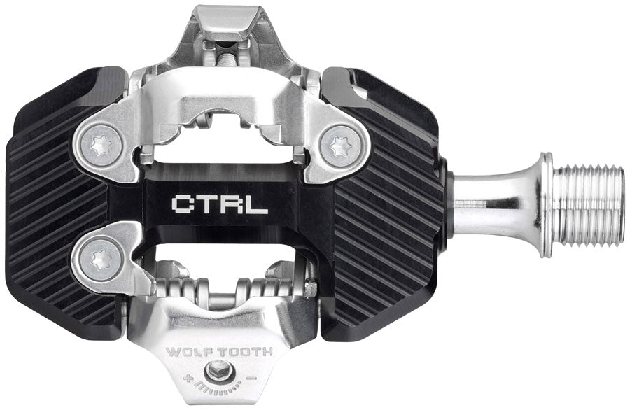 Wolf Tooth CTRL Trail Clipless MTB Pedals - Black